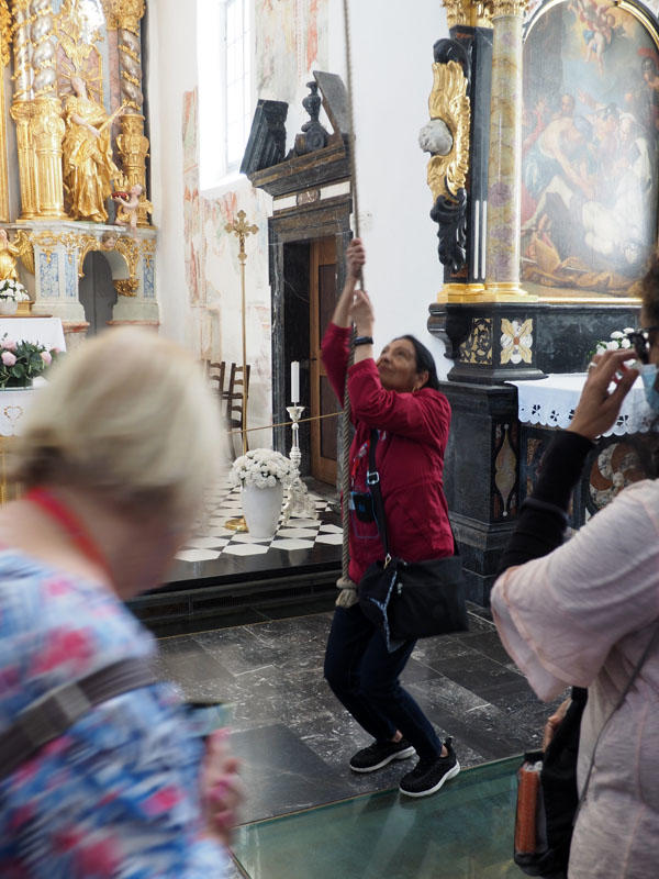 Ringing the chruch bell
