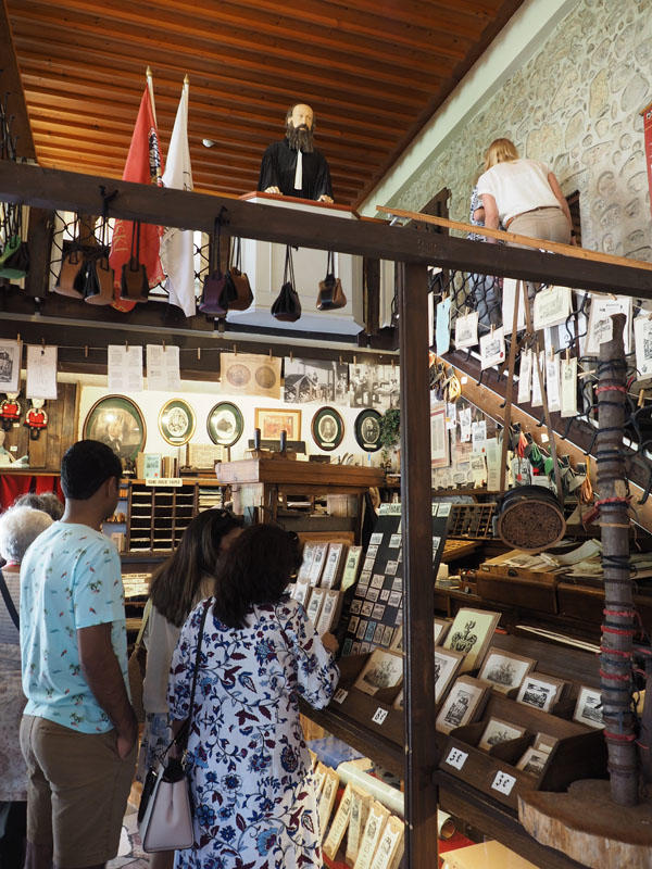 The printing press area of Bled castle