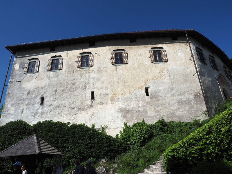 Upper level of the castle