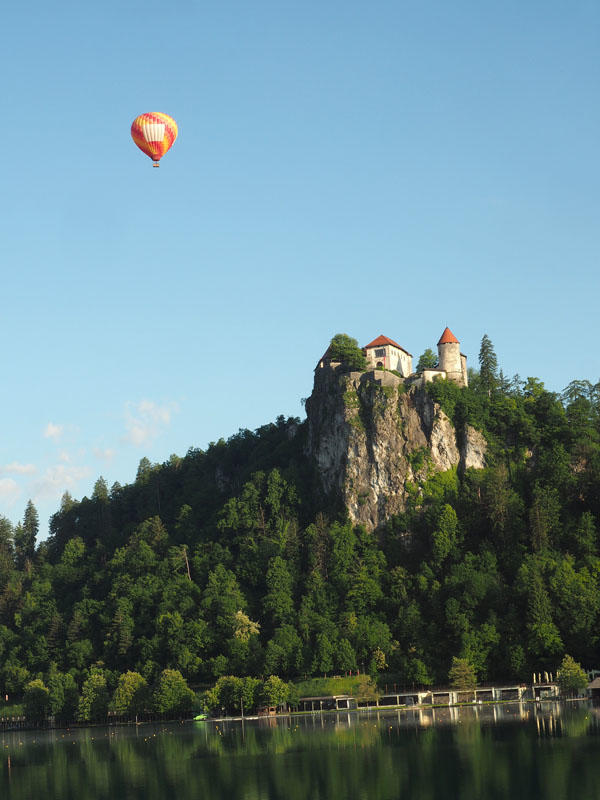 Bled Castle in the morning