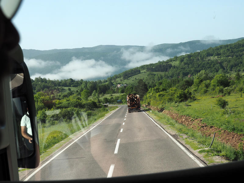 On the way to Split