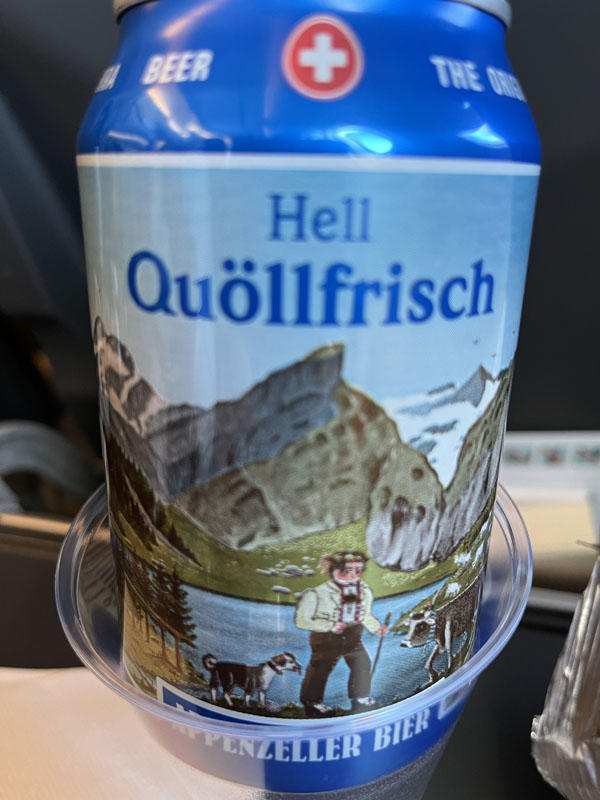 On the flight