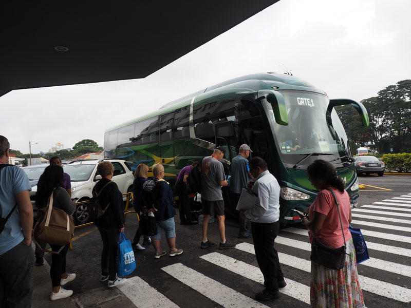 Departing for Arenal
