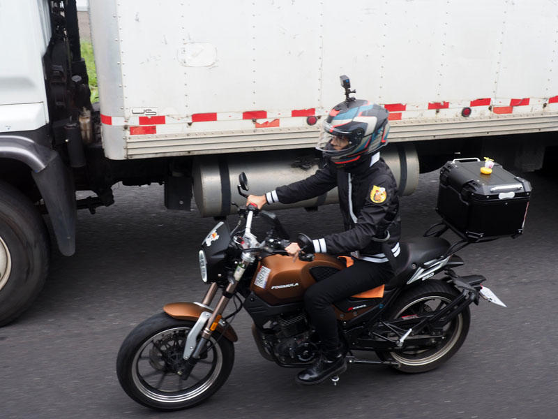 Negotiating San Jose's rush hour traffic