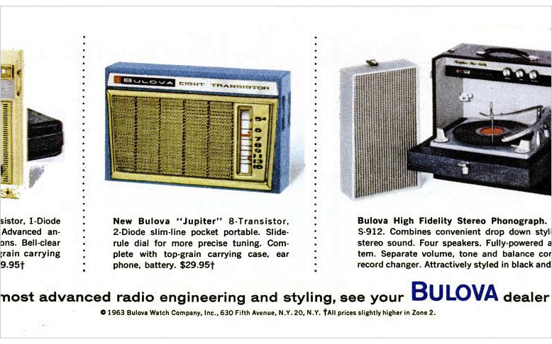 Bulova 672 673 675 676 Transistor Radio Electrolytic Recap Kit Parts & Documents 