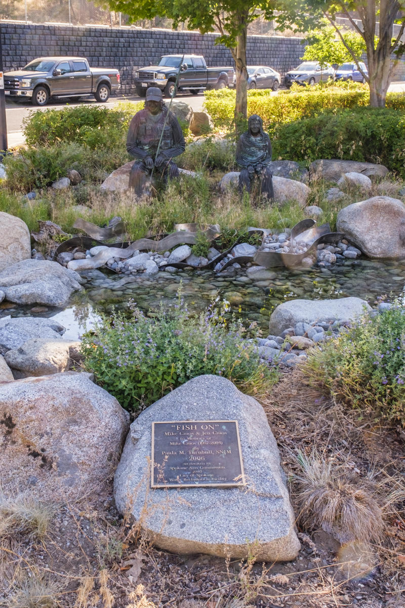 Victim of Sewage Tank Collapse Statue