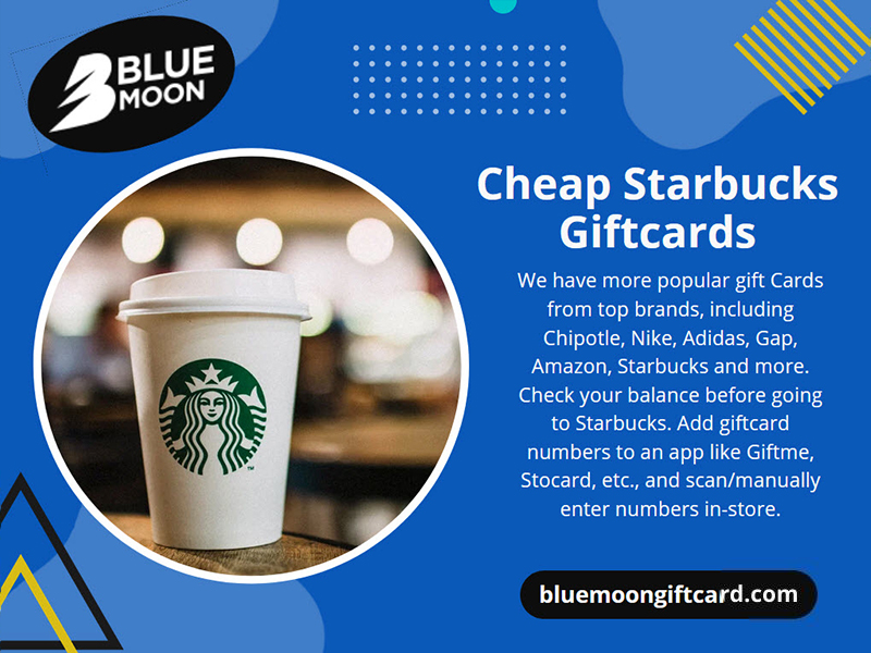 Cheap Starbucks Giftcards