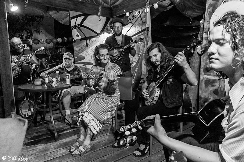 Open Mic Night, Abby the Spoon Lady, at Andys Cabana, Key West, Photos by Bill Klipp