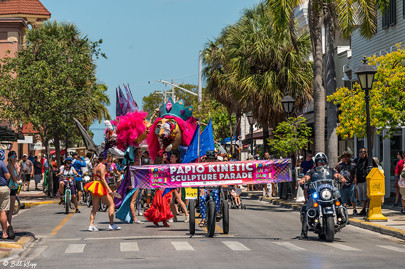 Papio Kinetic Sculpture Parade, Key West Photos by Bill Klipp