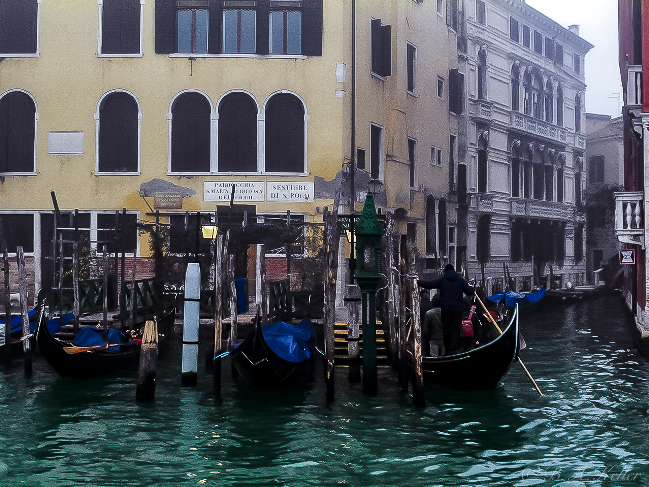 Arrival in Venice