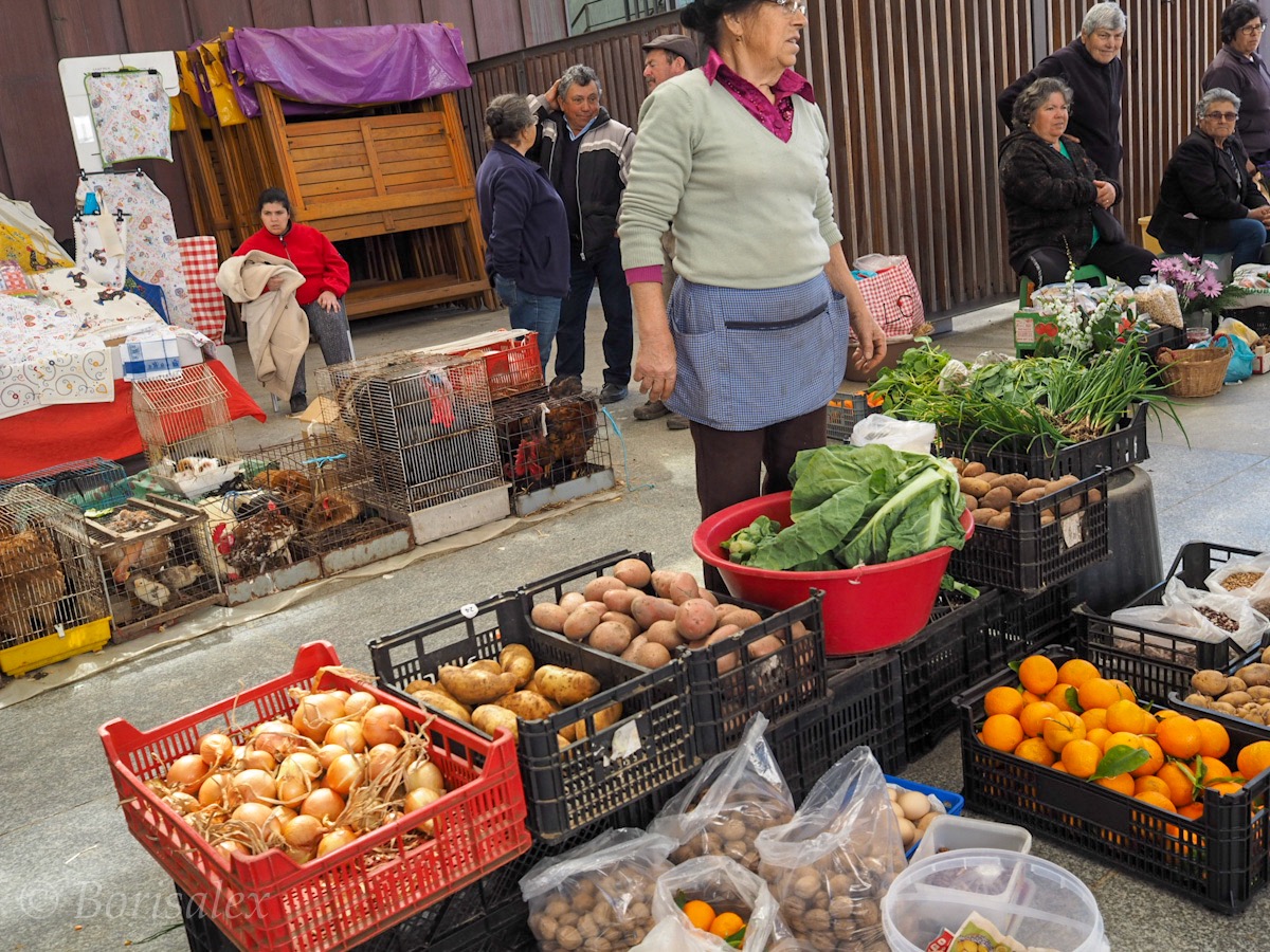 At the weekly market 
