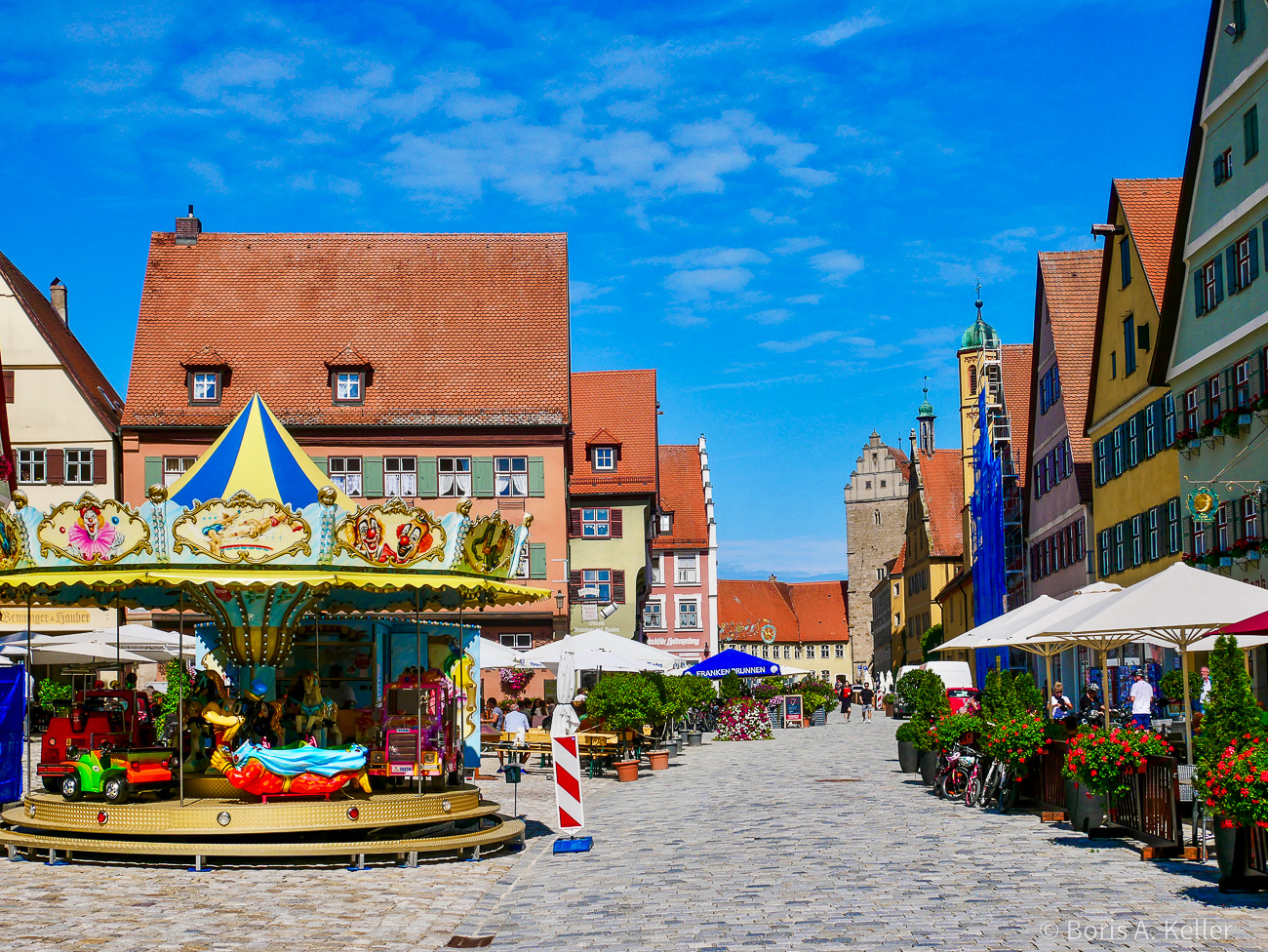 Weinmarkt & Rothenburger Tor