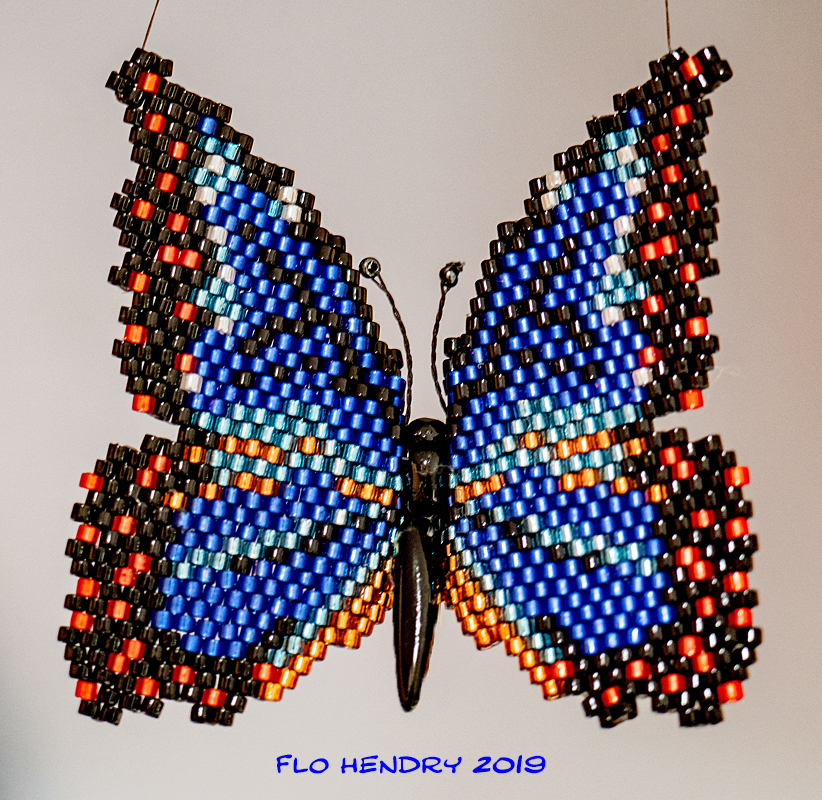Blue Morpho Butterfly (2) - sold