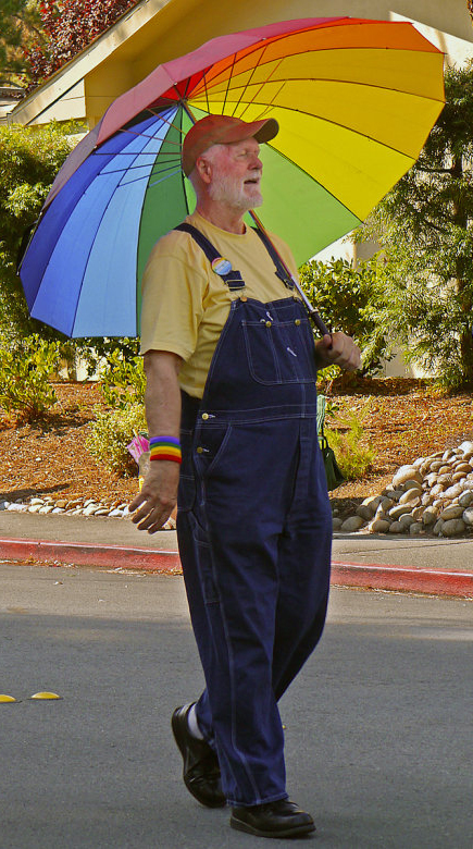50th Anniversary Parade - LGBT Club participant