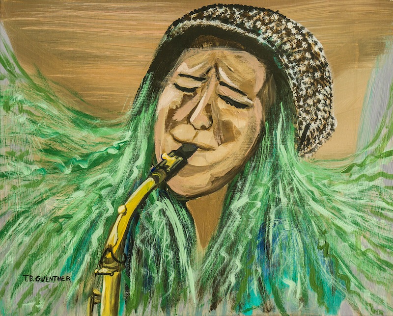 Saxaphone player II