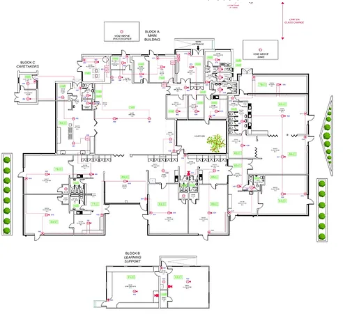 Fire protection drawings