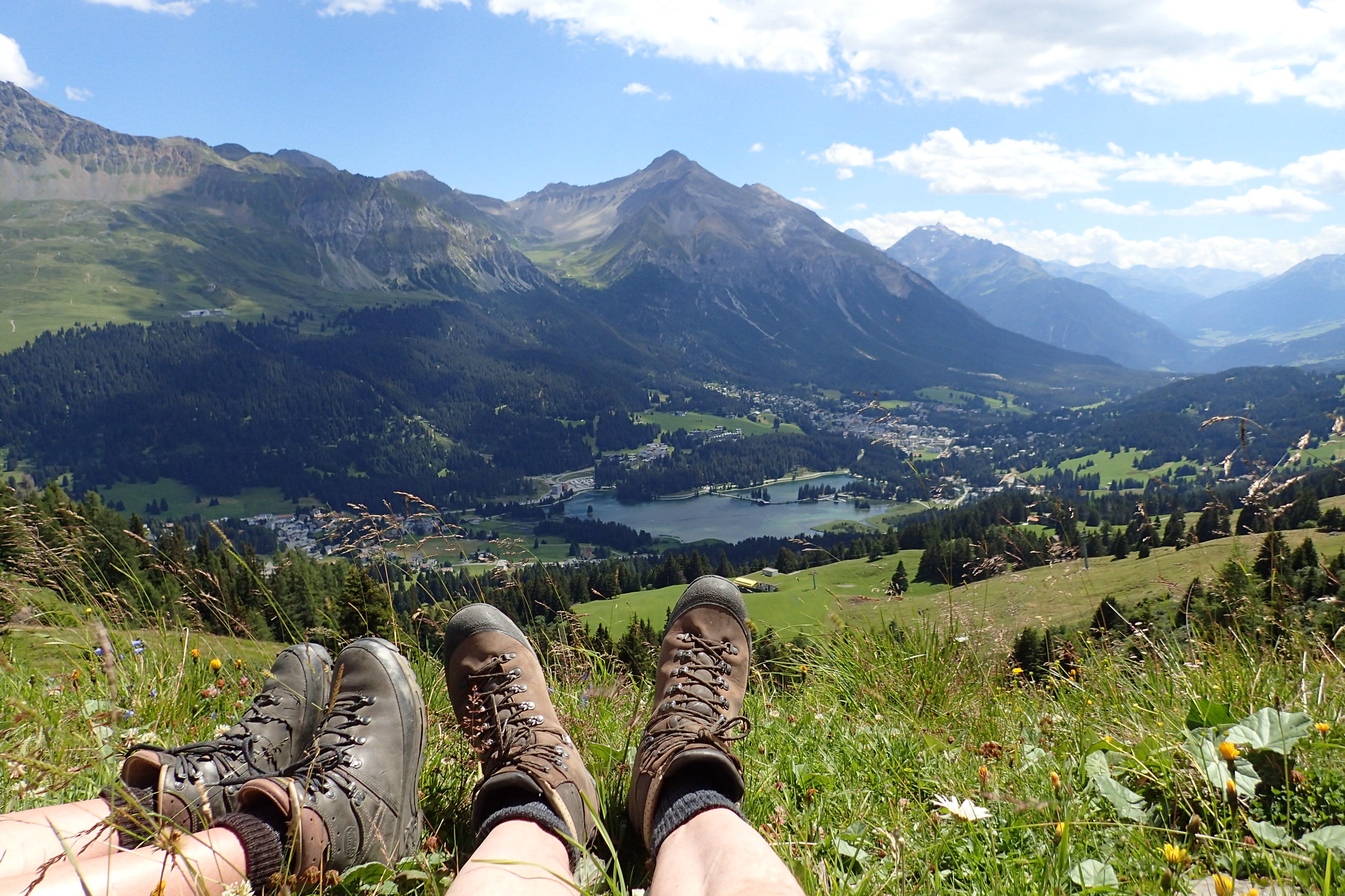 Resting our feet