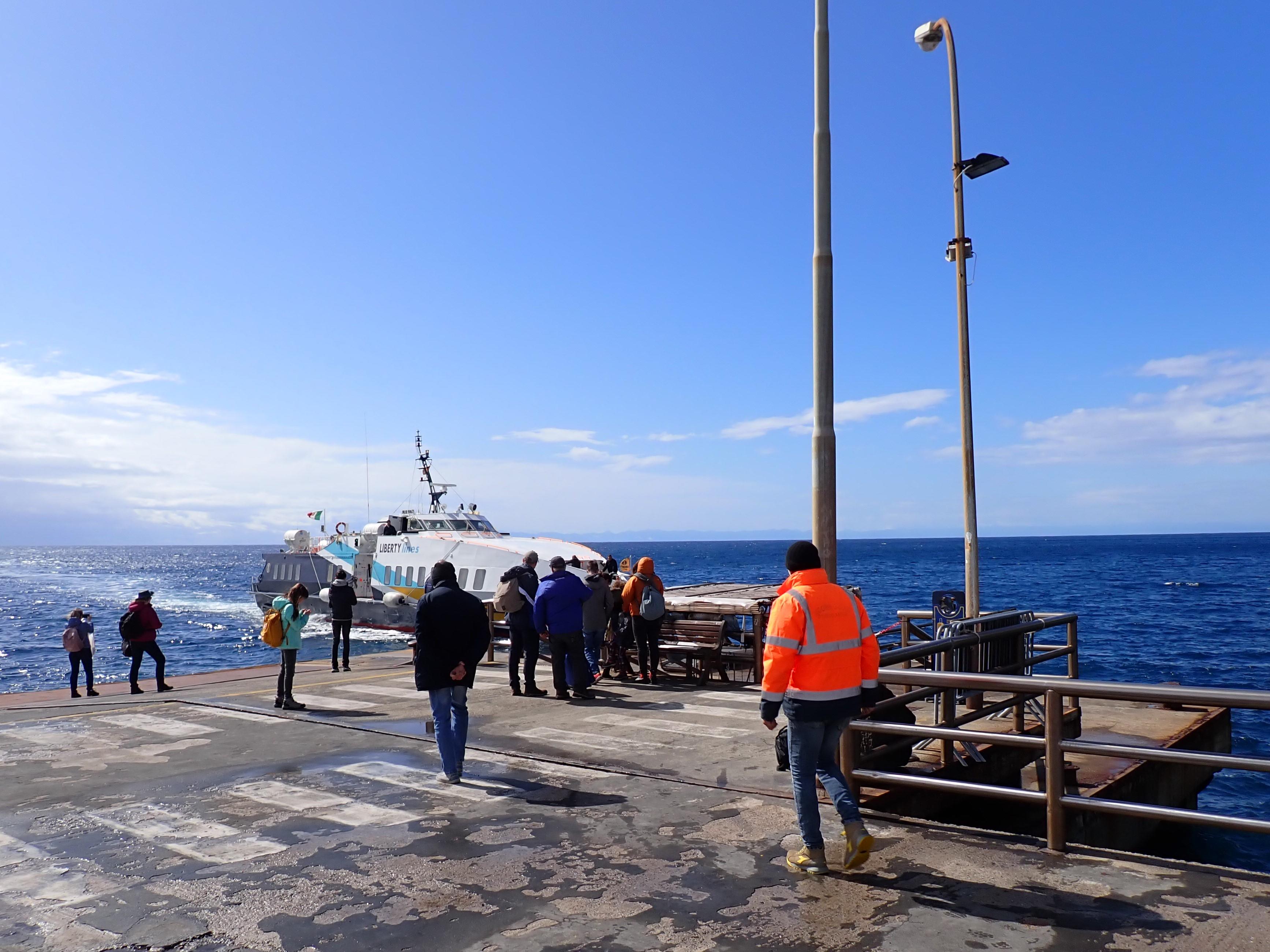 Ferry to Milazzo
