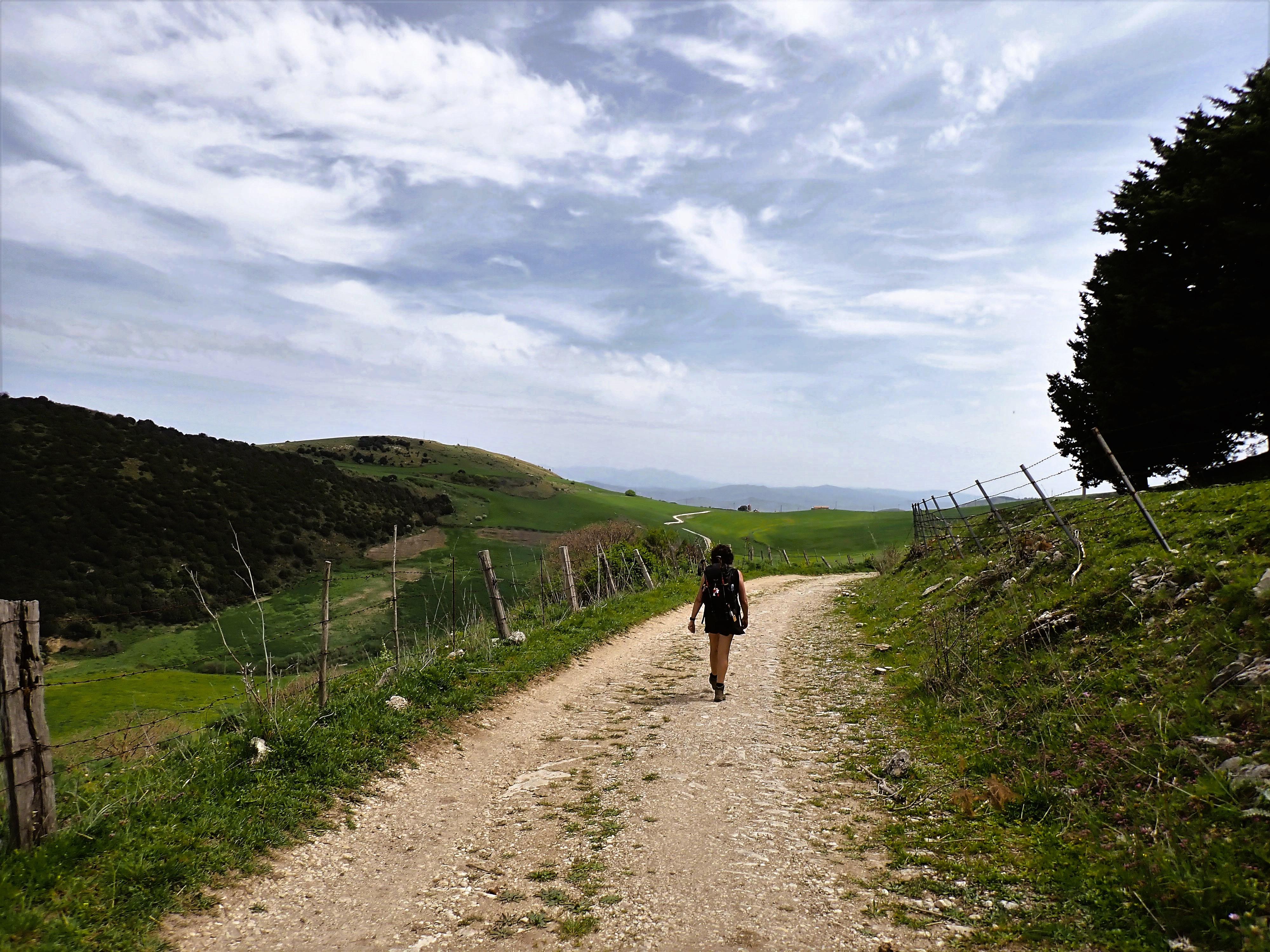 Stage 3: Hiking along