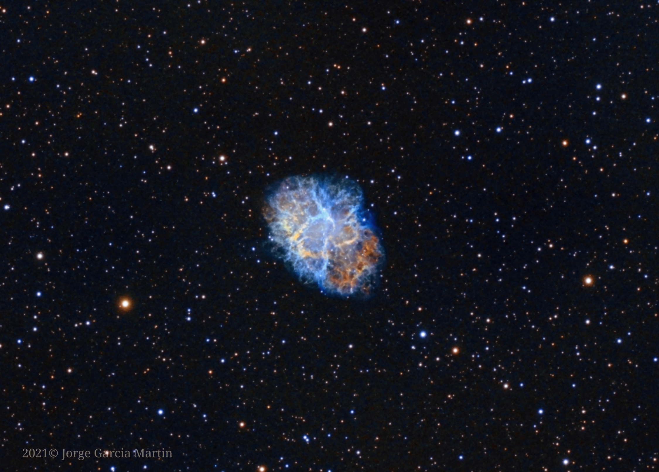 M-1, the Crab nebula