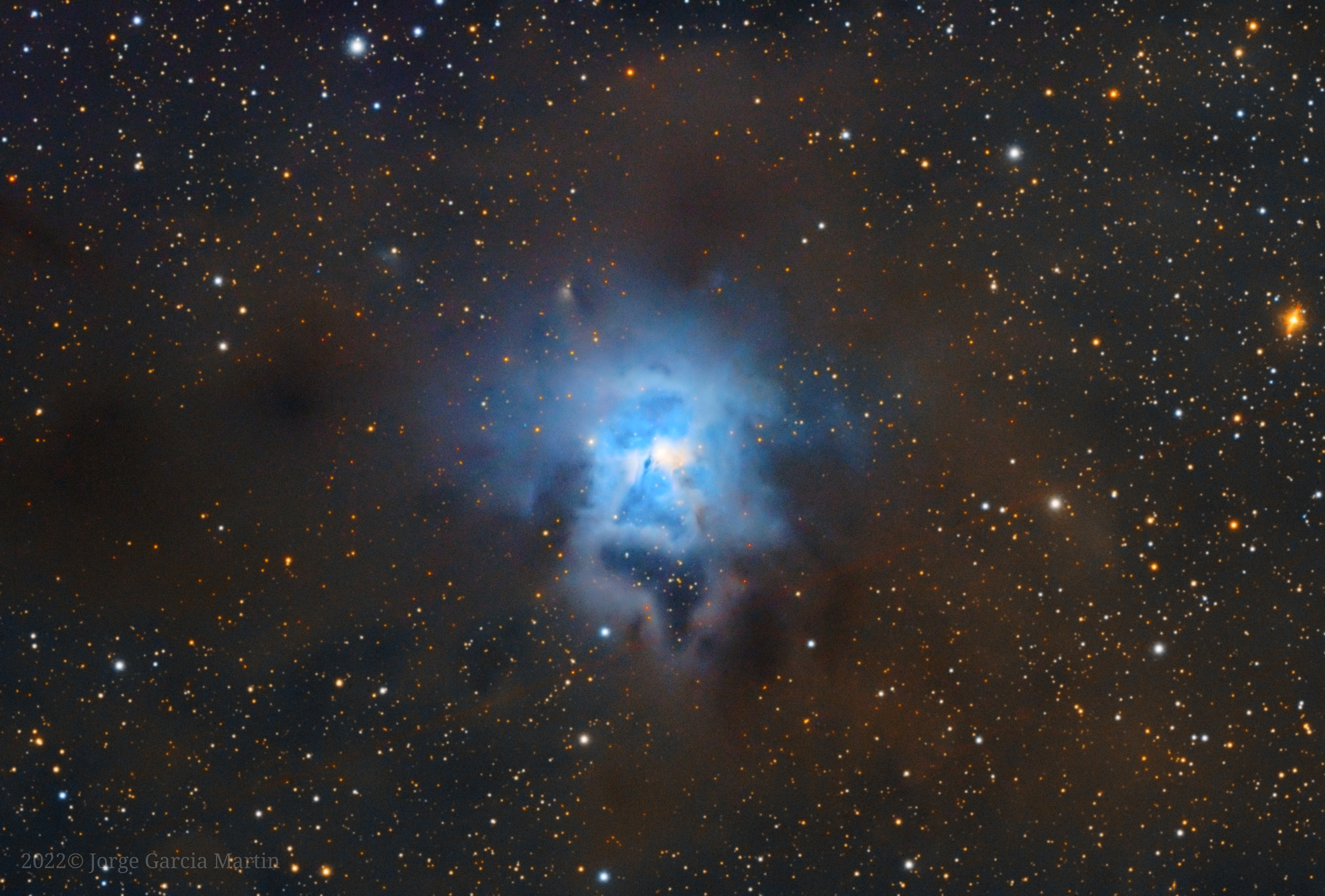 Ngc-7023 the Iris nebula