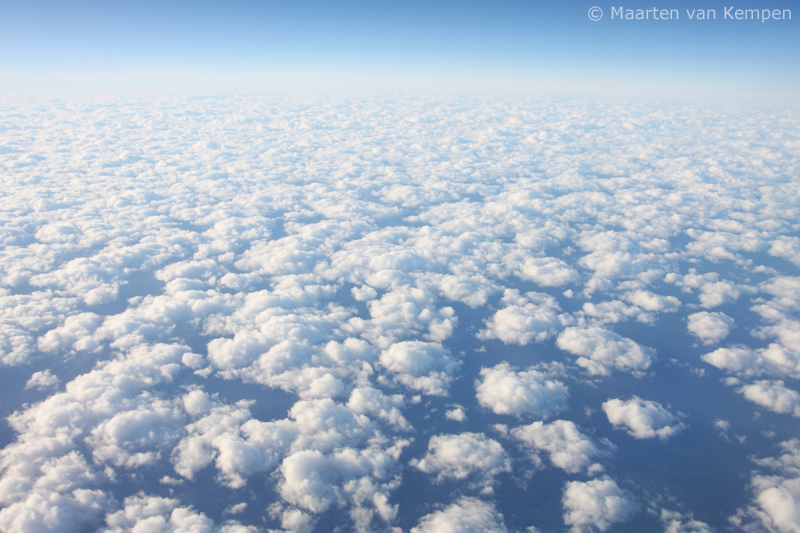 Above the clouds