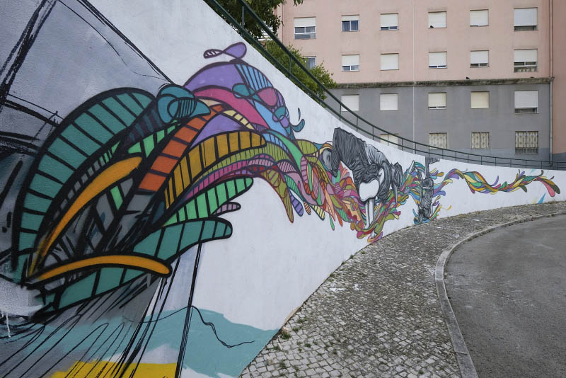 Maria Jos da Guia Street, Color Blind Colective 2019