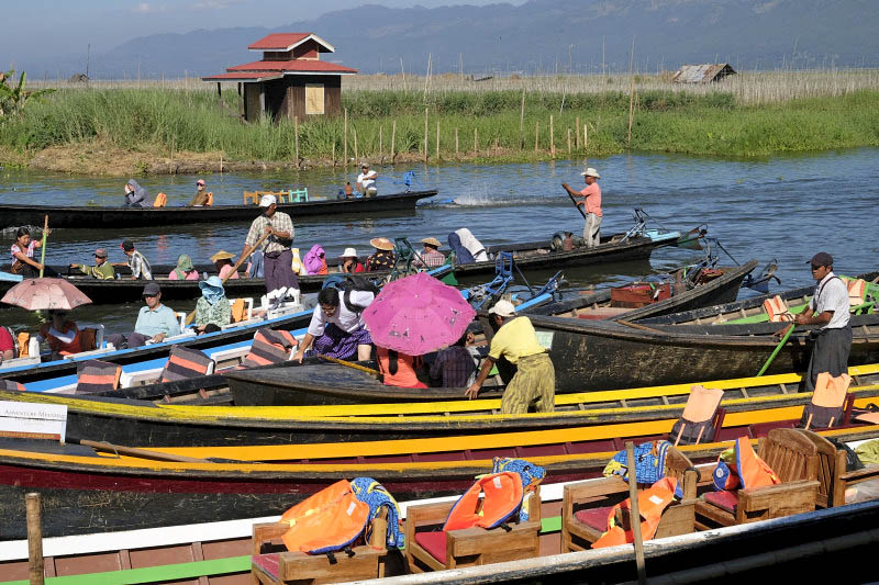 Inle Lake, Nga Phe Chaung Monastery