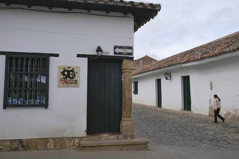 Villa de Leyva, Carrera 9 with Calle 11