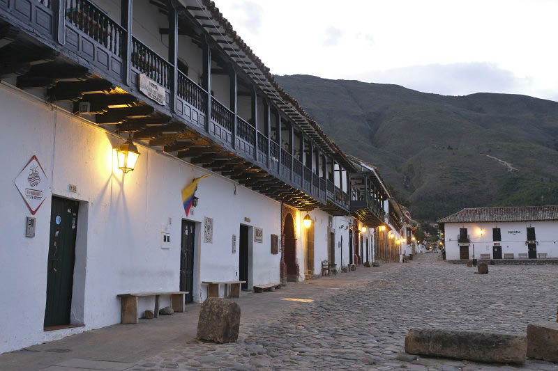 Villa de Leyva, Plaza Mayor