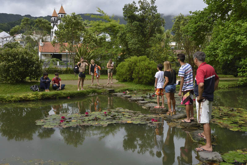 Terra Nostra Garden, S. Miguel Island, Azores, Portugal