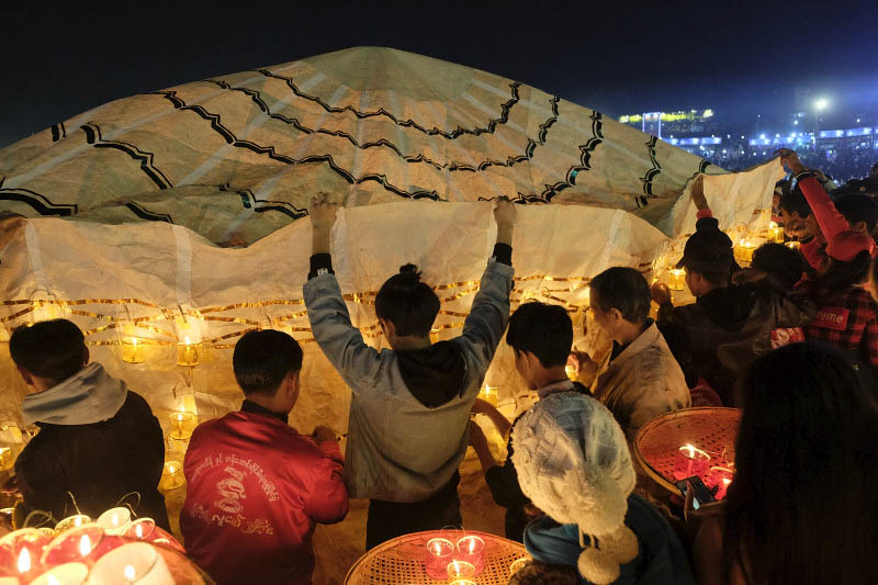 Taunggyi, Fire Balloon Festival