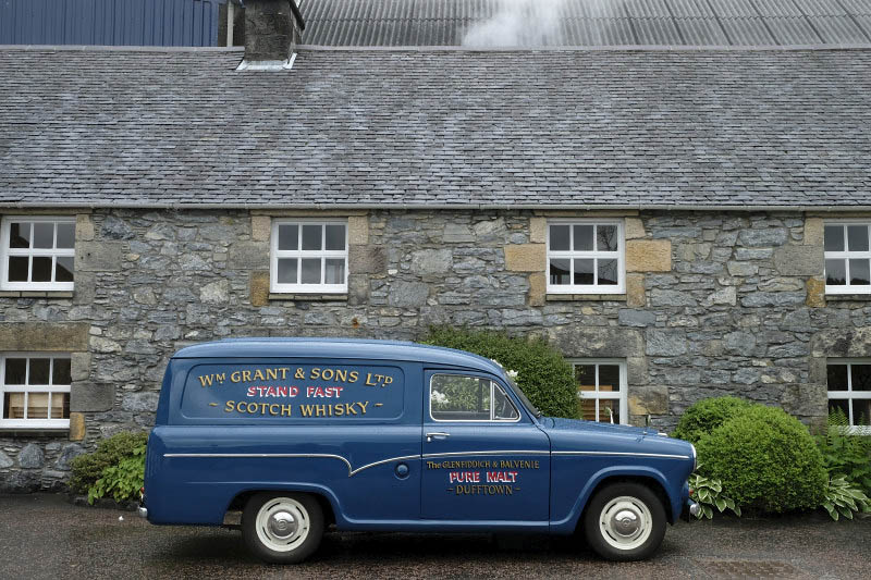 Dufftown, Glenfiddich Distellery