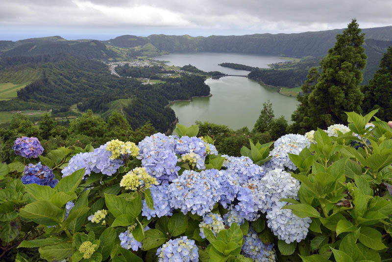 Lagoa das 7 Cidades, S. Miguel Island, Azores, Portugal