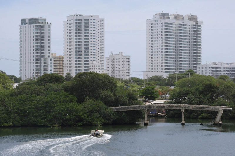 Cartagena das ndias, view from Carrera 11