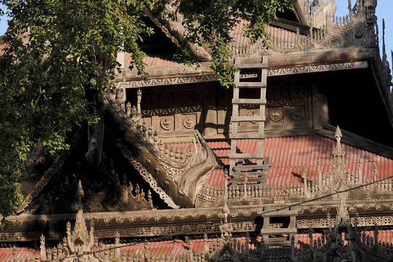 Mandalay, Shwenandaw Monastery