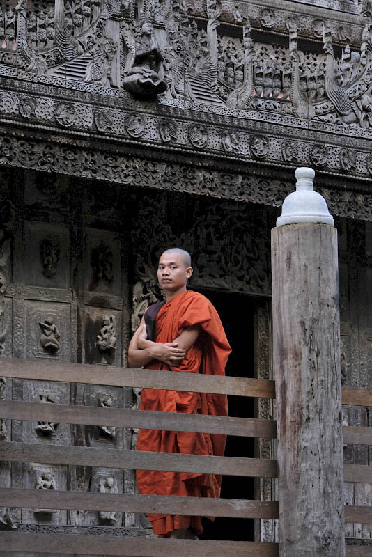 Mandalay, Shwenandaw Monastery