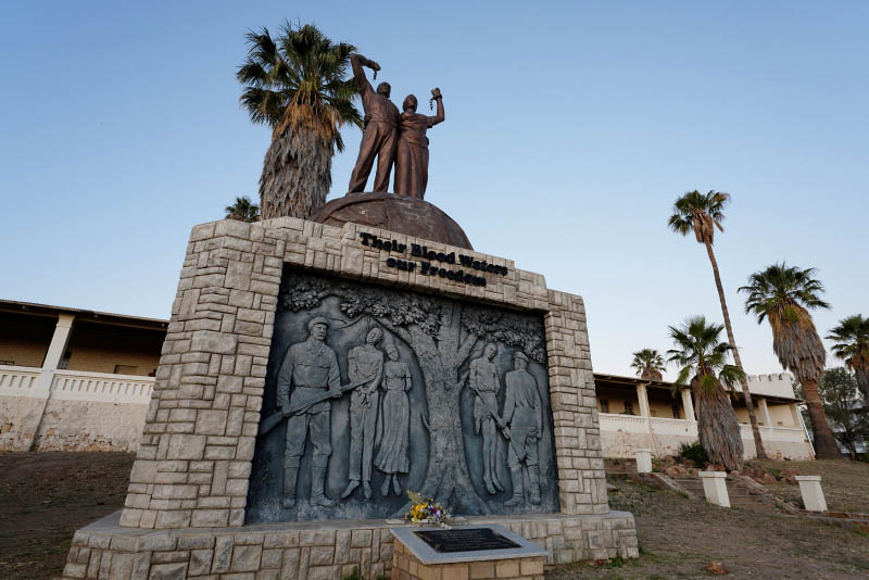 Windhoek, Gedenkstatue Freiheiskampf