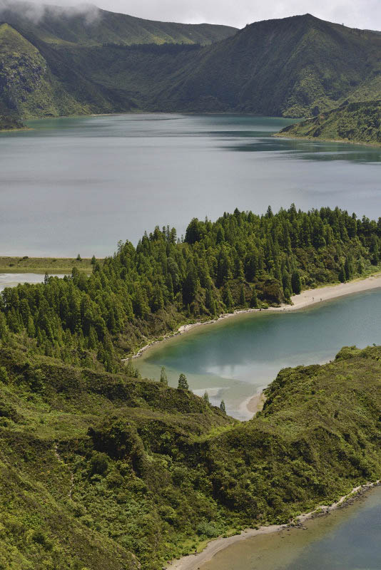 Fogo Lagoon, S. Miguel Island, Azores, Portugal