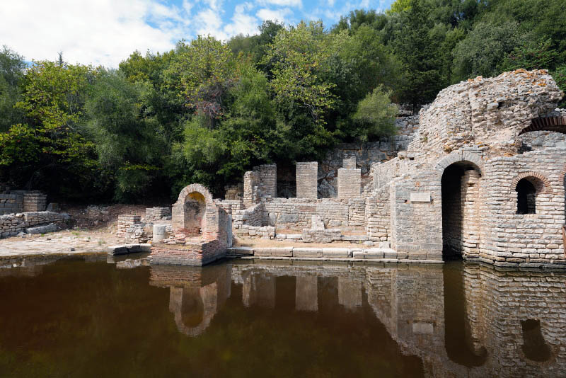 Butrint National Archaeological Park, Esculpio Temple