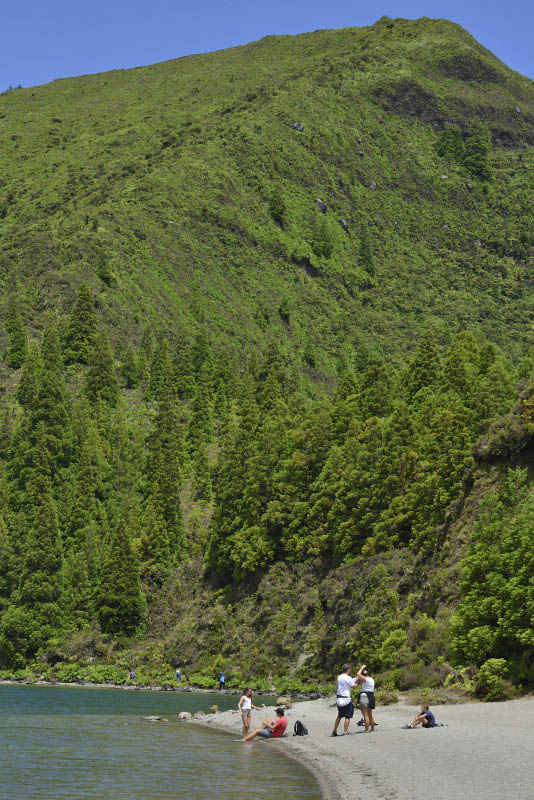Fogo Lagoon, S. Miguel Island, Azores, Portugal