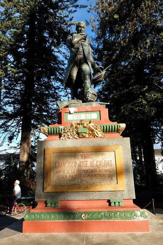 Popayn, Parque Caldas