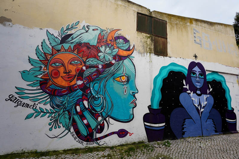 Josefa de bidos Street, Gargameli and Nat 2020