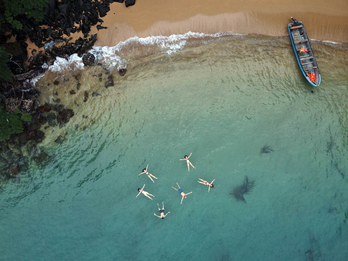 Prncipe Island, Fortaleza Beach