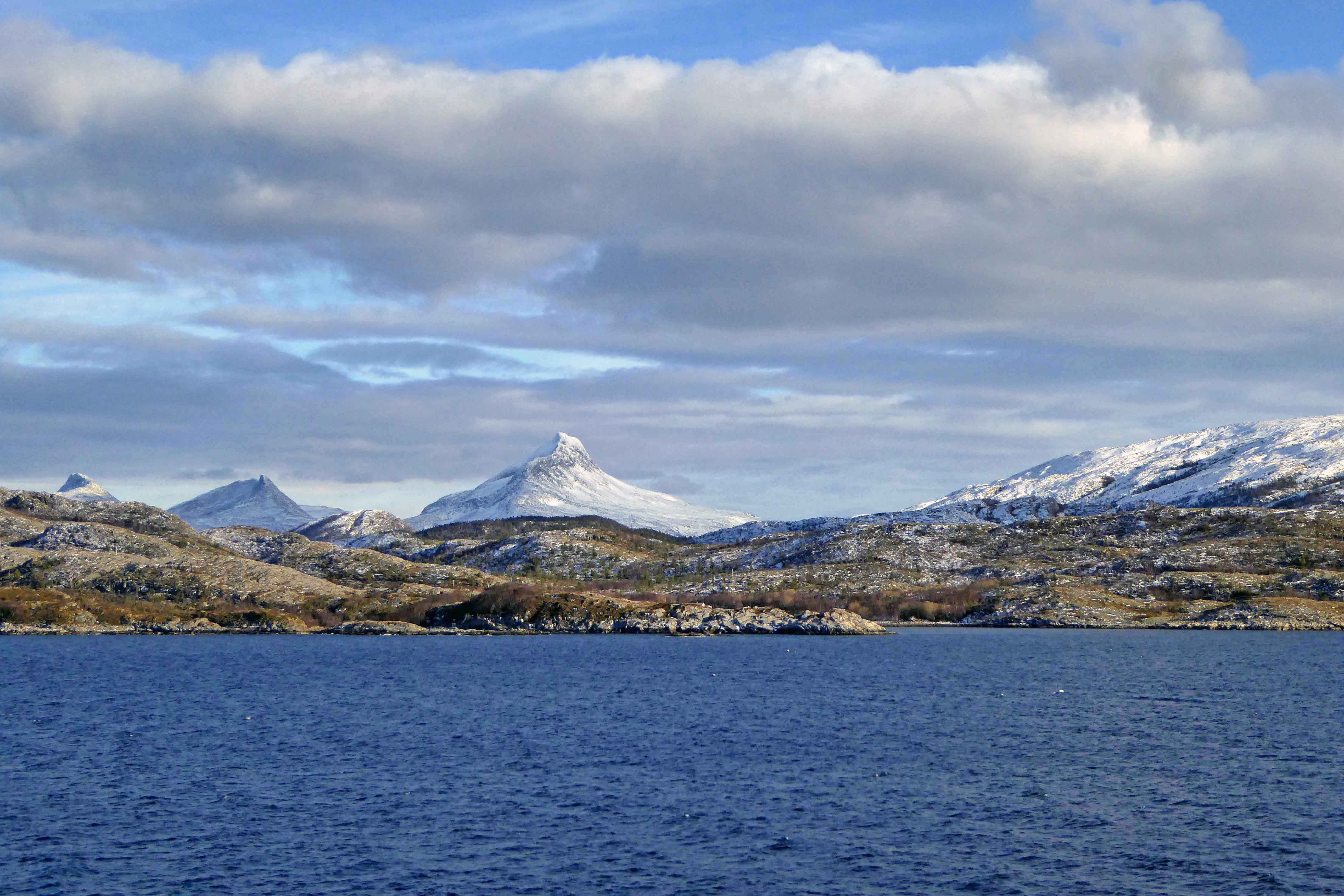 Matterhorn look-alike in Norway viewed from Our Balcony