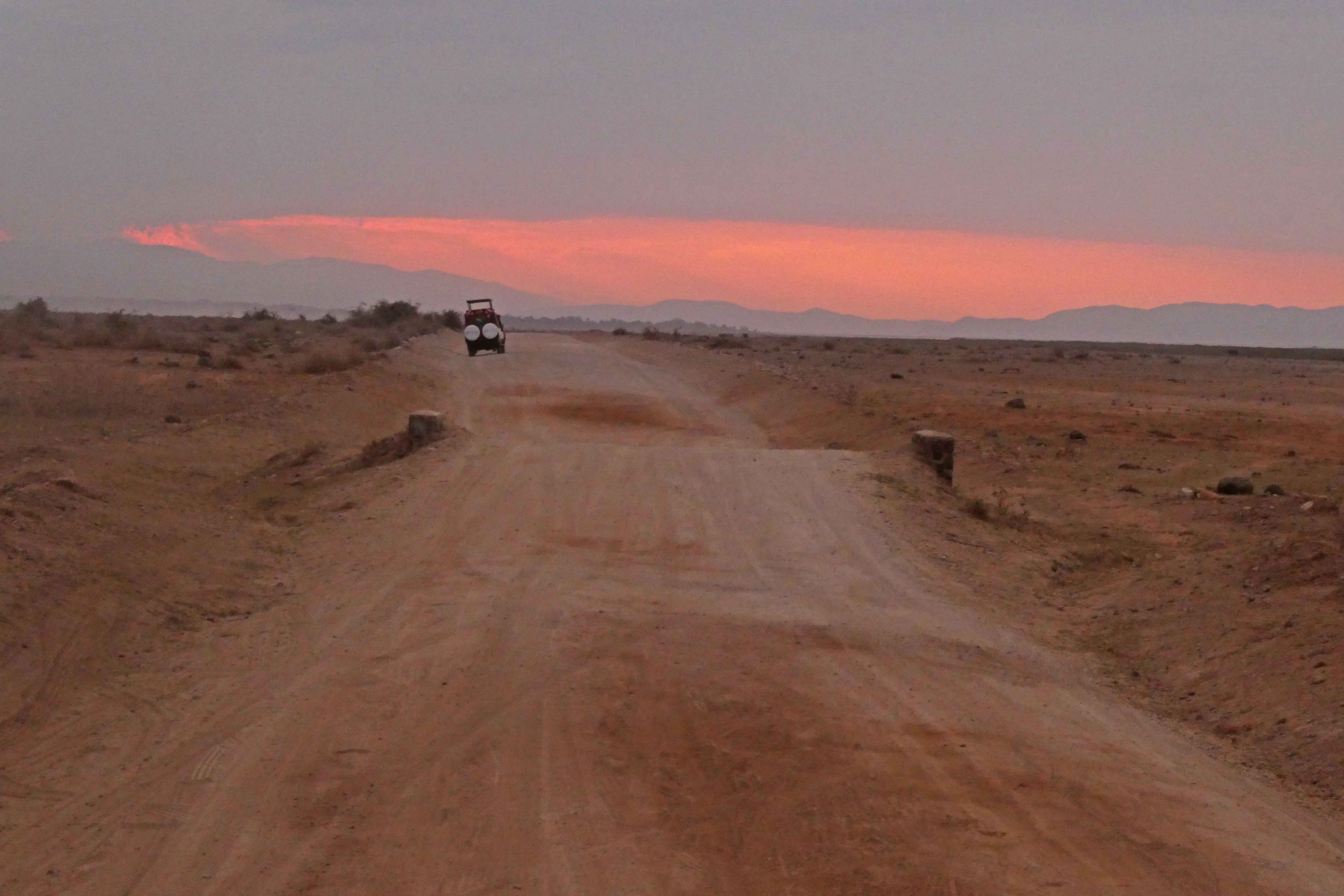 Sunset occurs at the same time every day at the Equator