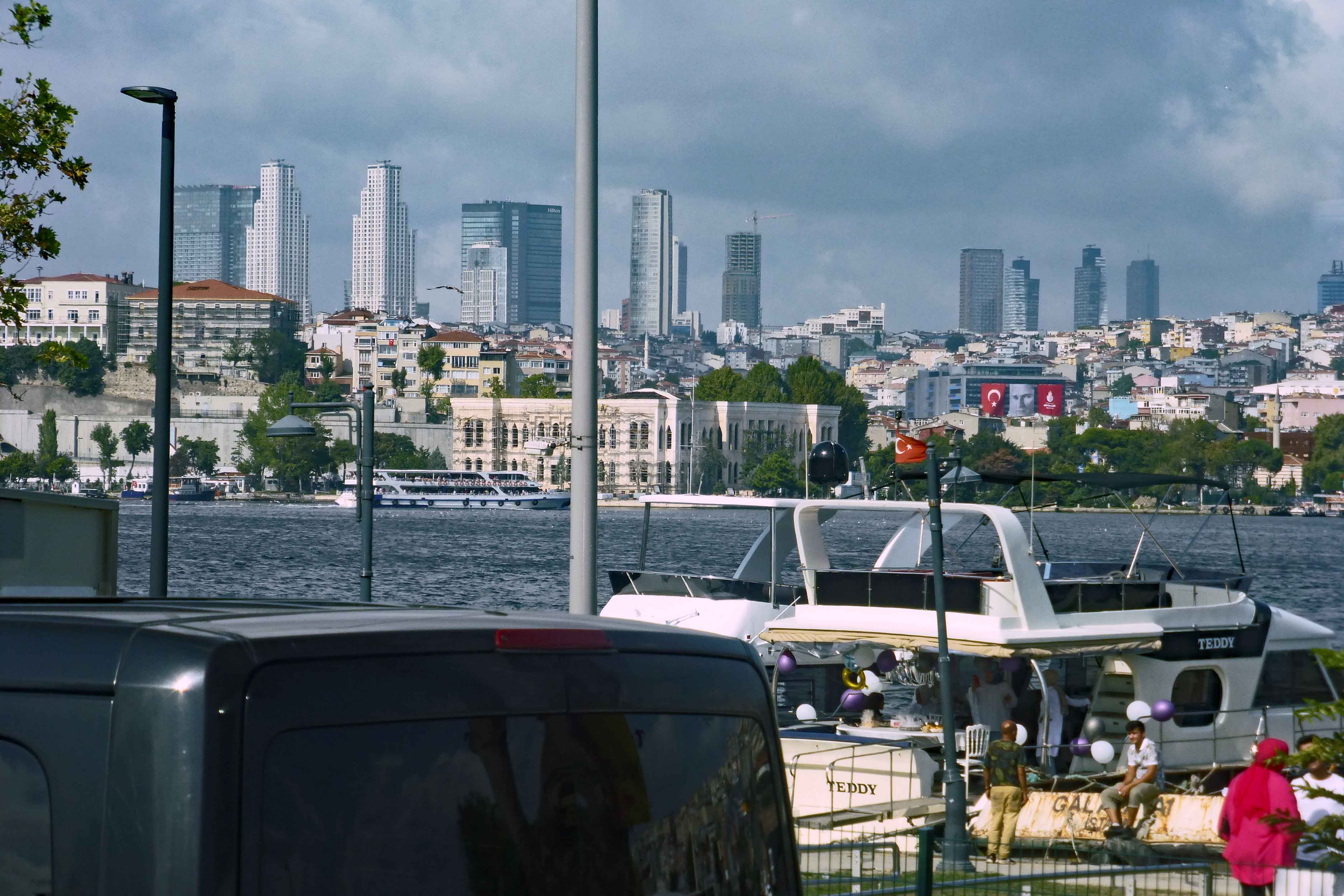 Skyline of Maslak, the main business district of Istanbul