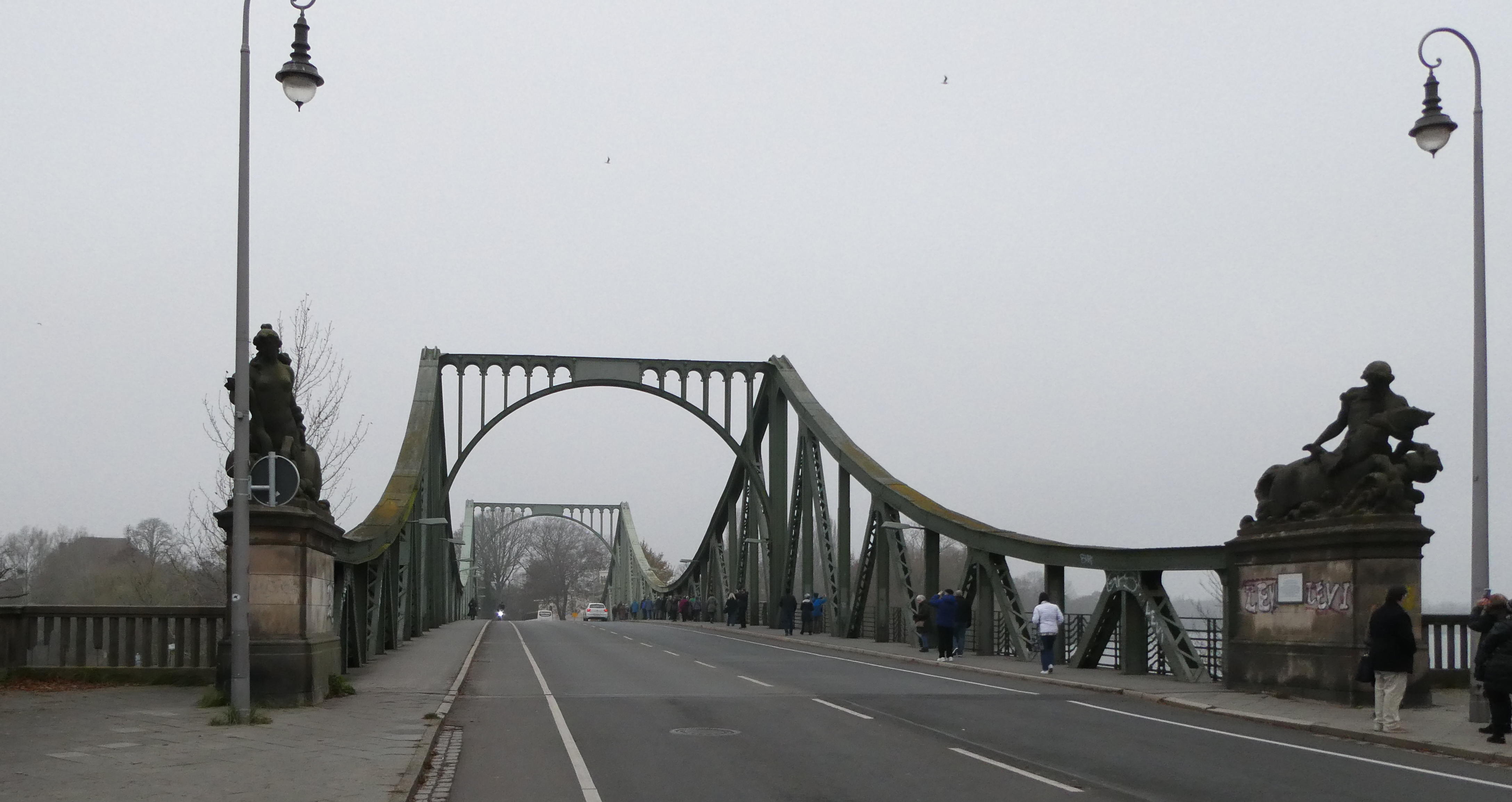 Glienicke Bridge was made famous in movie Bridge of Spies