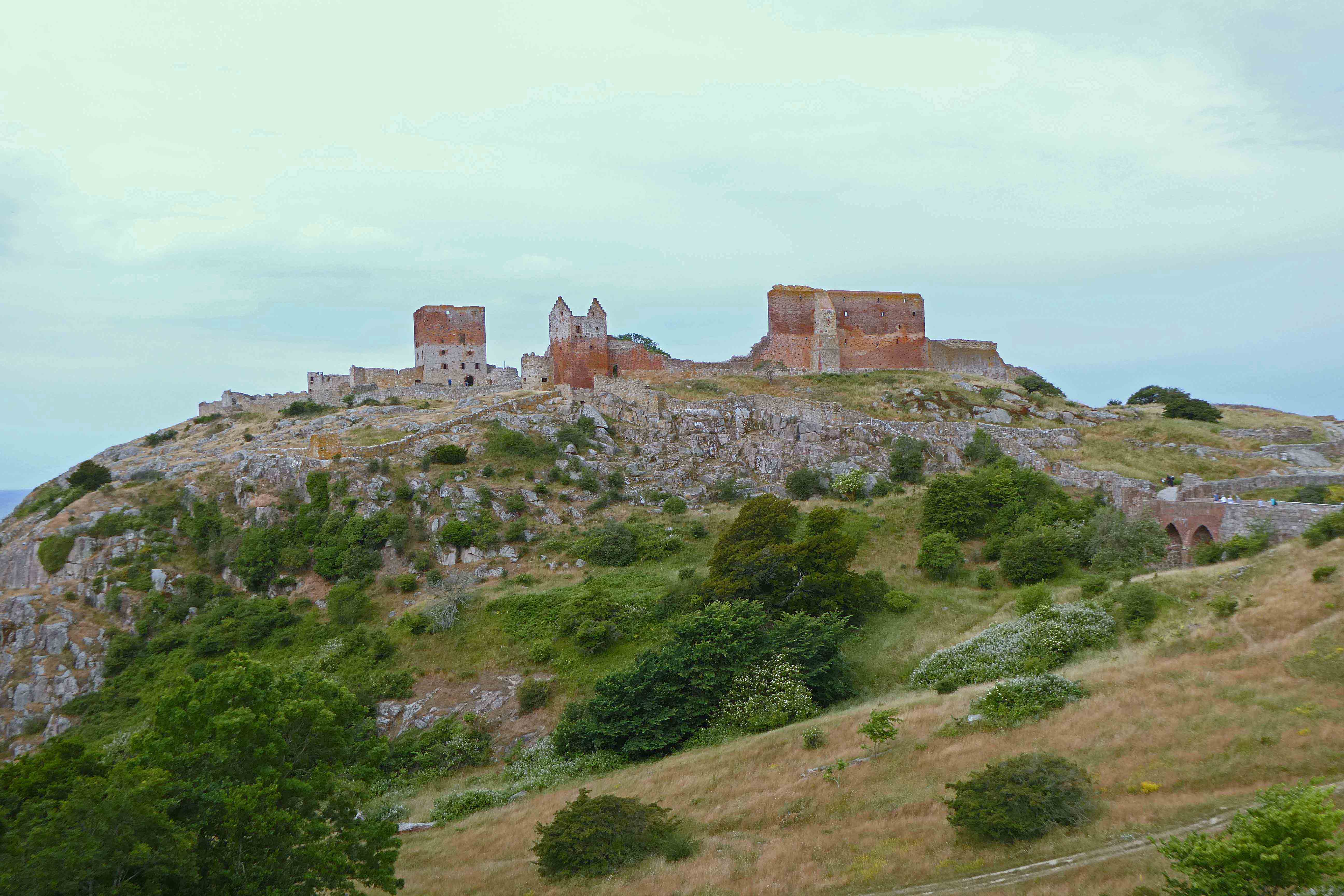 Hammershus was built in the 13th Century