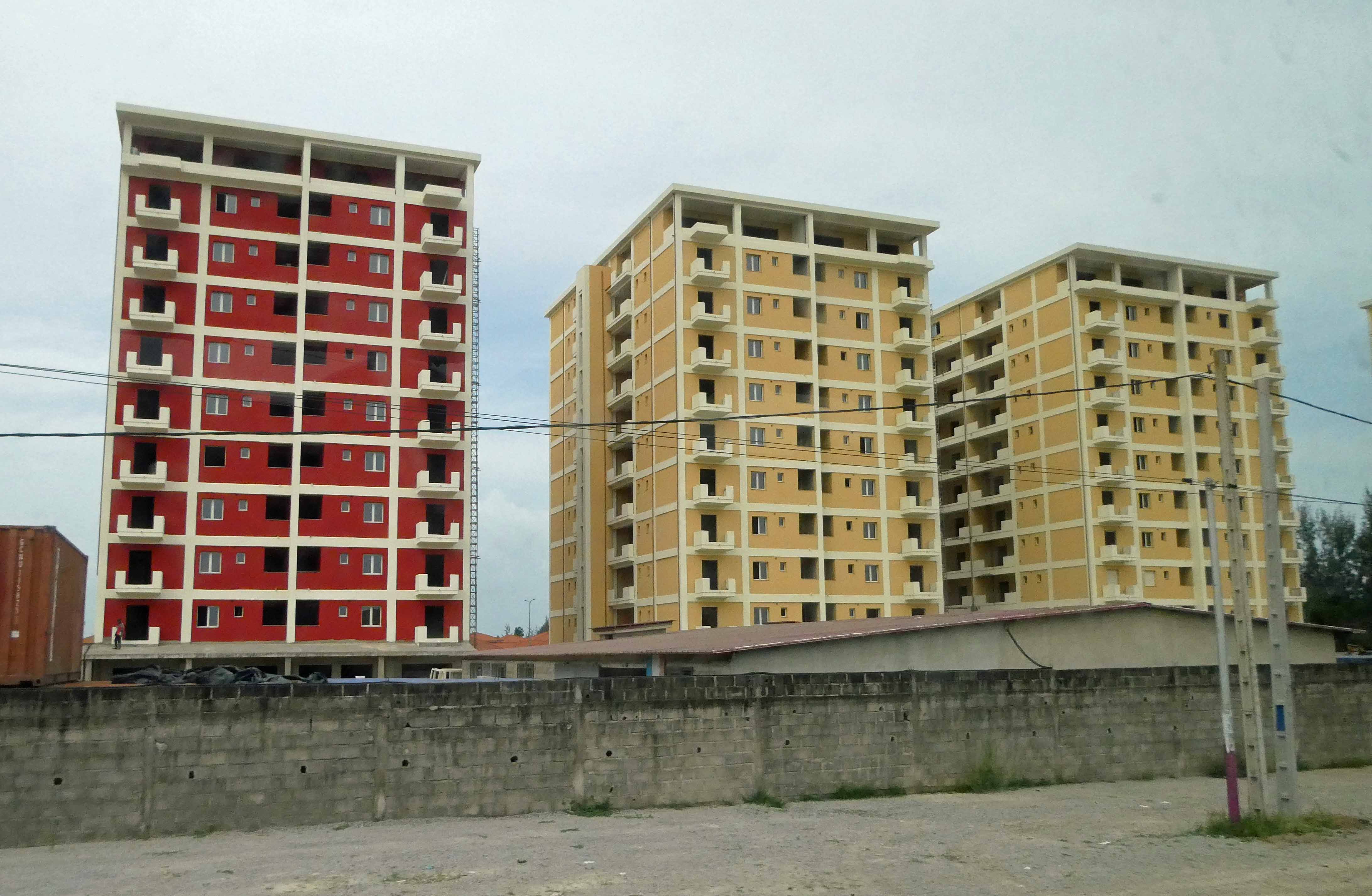 New apartments built by government of Ivory Coast, but unaffordable for the poor to rent.JPG
